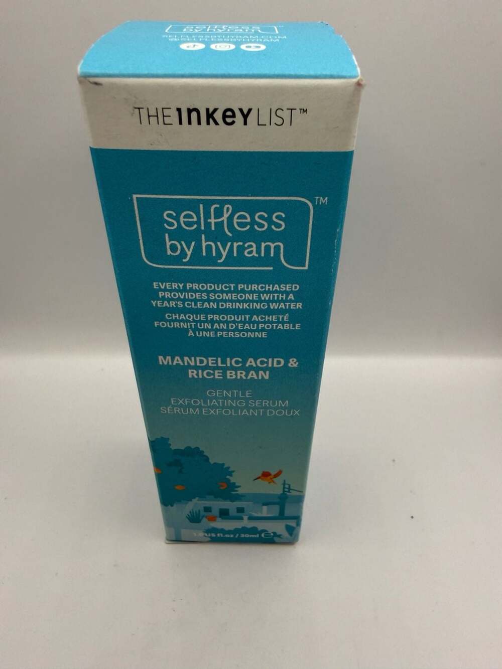 Selfless by Hyram Mandelic Acid & Rice Bran Gentle Exfoliating Serum